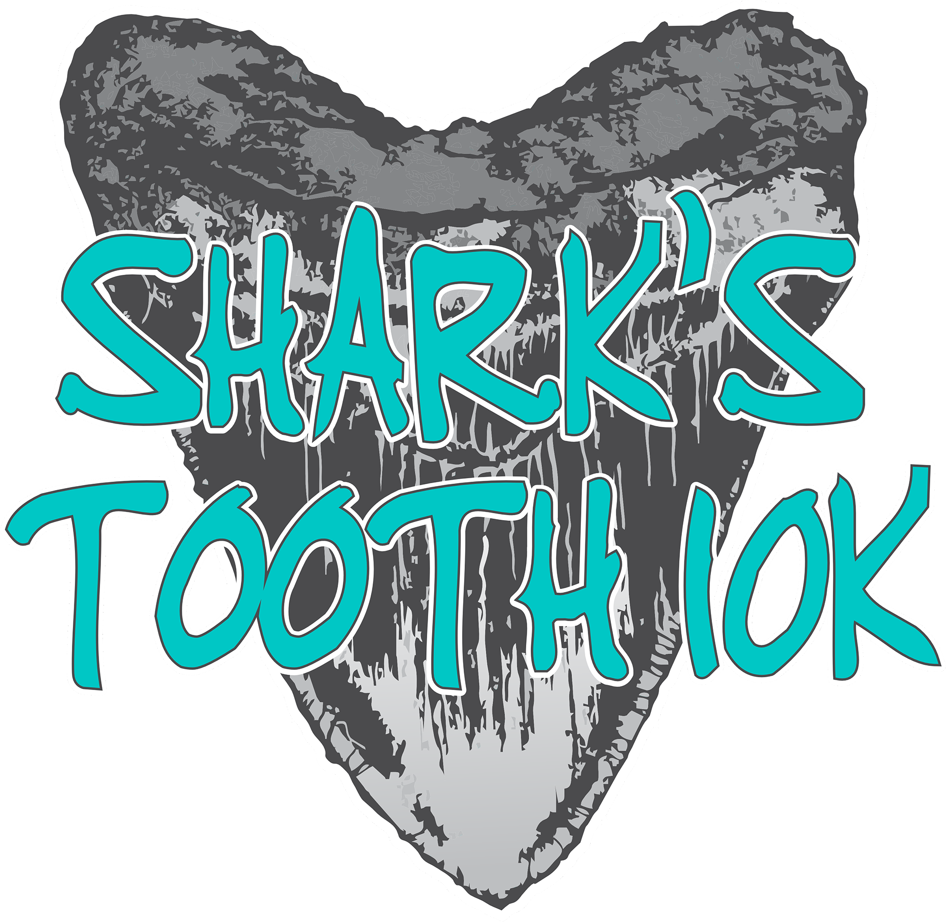 Shark's Tooth 10K Race Event Logo